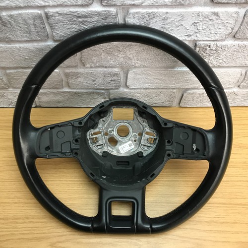 Genuine black leather - genuine, vw