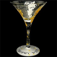 Lolita Martini Glass "Trophy
