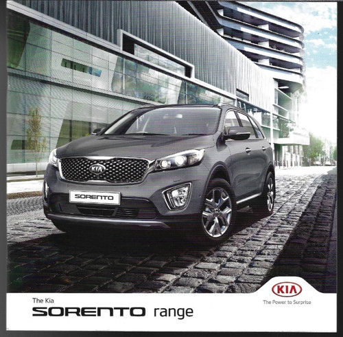 Kia sorento 2016 2017 - 2016-2017, uk