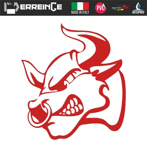 Sticker bull wall decal - sticker,