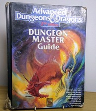 Damaged Advanced Dungeons & Dragons d&d 2nd Edition Dungeon Masters Guide