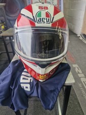 AGV K3-SV Marco Simoncelli Motorcycle Helmet  Large 59-60