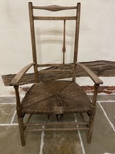 Vintage Timber Carver Chair