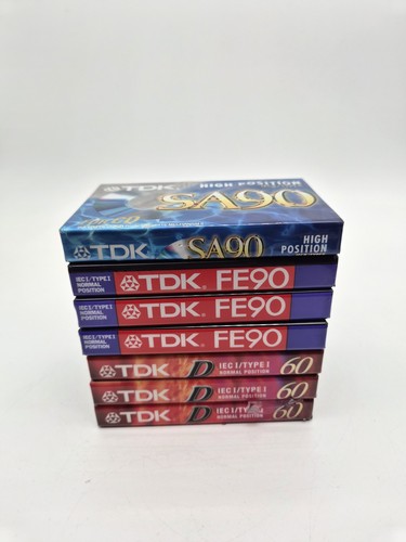 Tdk branded tapes - tdk,