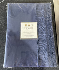 Dorma london navy blue - blue, cotton