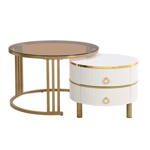 Round nesting nest coffee - nesting,
