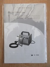 EXPO AB602 AIRBRUSH COMPRESSOR INSTRUCTION MANUAL