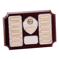 WOODEN ROSEWOOD AWARD SHIELD