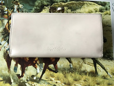 Ted Baker  Pink Patent Leather Black Crystal Matinee Purse/Wallet