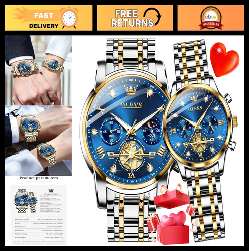 Matching his and - his, watches