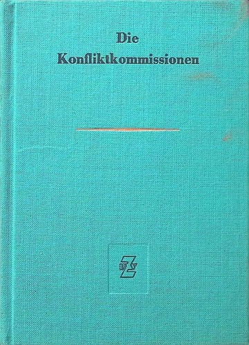 Die konfliktkommissionen - die,