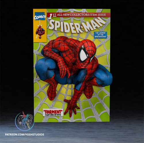 Spiderman printed wall - printed, art