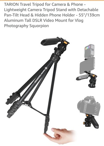 Travel tripod for camera - tripod,