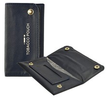 Soft leather tobacco pouch - pu,
