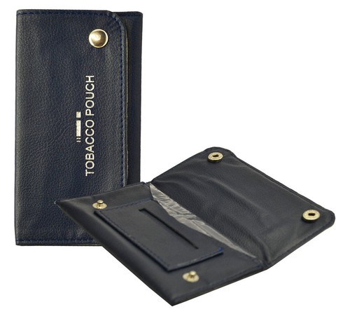 Soft leather tobacco pouch - pu,