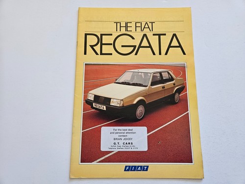 Fiat regata sales brochure - regata,