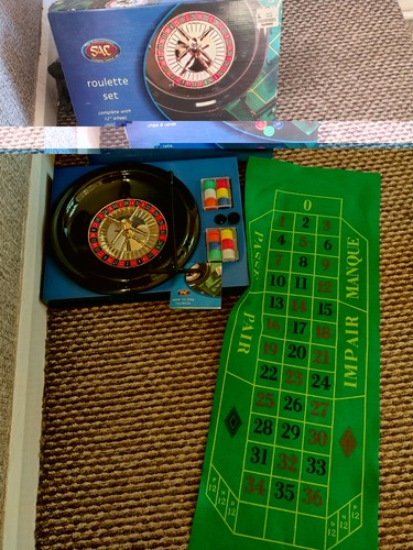 Roulette game set complete - roulette,