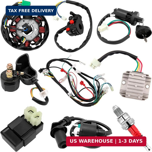 Gy6 150cc wiring - 150cc, harness