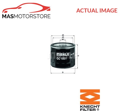 Engine oil filter - oil, knecht