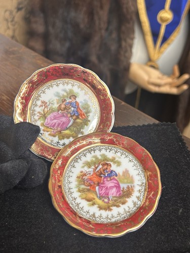 Vintage pair limoges small - pair,