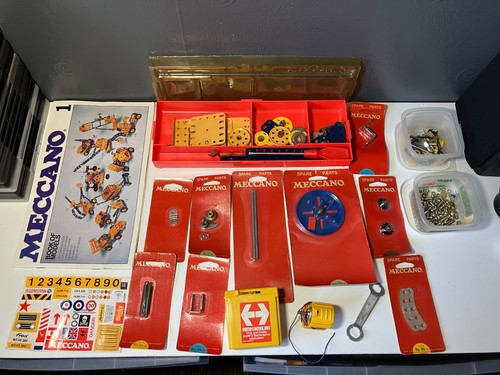 Vintage meccano parts - vintage,