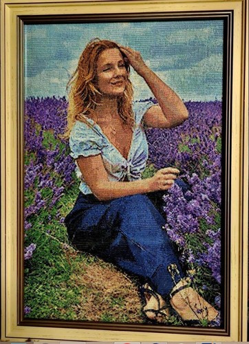 Your own photo into cross - your,