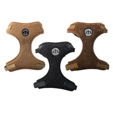 Dog Harness Teddy Bear Fuzzy Soft Fleece Adjustable Stylish Puppy Skye & Murphy