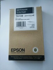 EPSON T6138 Matte Black  ink -