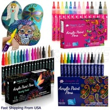 Acrylic Paint Markers Pens Set