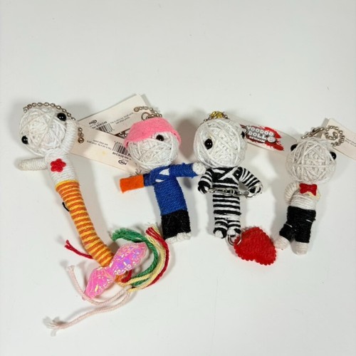 Voodoo doll keyring bundle job - doll,