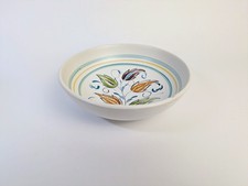 Vintage Denby Stoneware Hand Painted Bowl - Mid Century Glyn Colledge Era