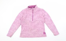 Joules Women Pink Floral 1/4