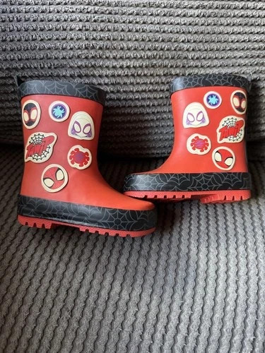 Spiderman wellie boots