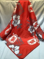 MIDDLESBROUGH BORO FC FOOTBALL CLUB LARGE BEACH TOWEL SIZE 145x70cms VGC