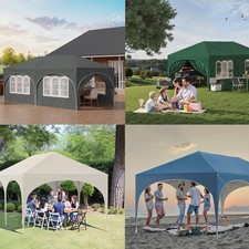 3x6m Pop-up Gazebo with 6 Side