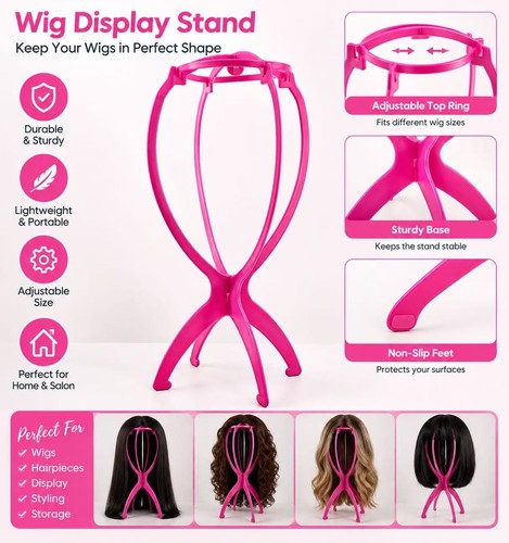 Wig display stand mannequin - wig,