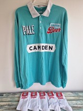 Camden Town Brewery Pale Ale Rugby Shirt Large With X5 Camden Socks Bundle