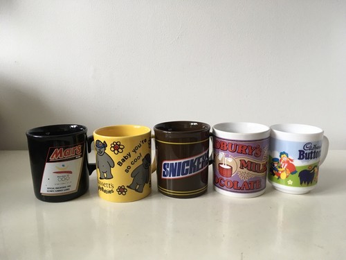 Retro confectionary mugs - retro,