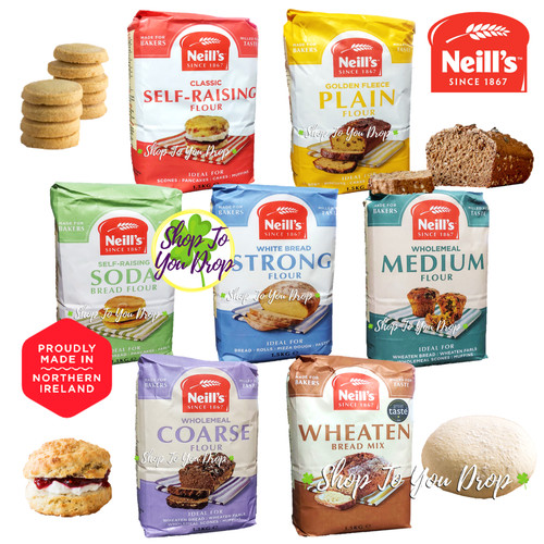 Irish neills flour 5kg - irish, from