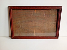 Antique Wooden Picture Frame with Glass
