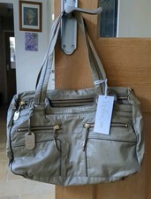 Genuine Kipling Amelia Handbag with Tags Rock Heaven In Khaki Colour New 