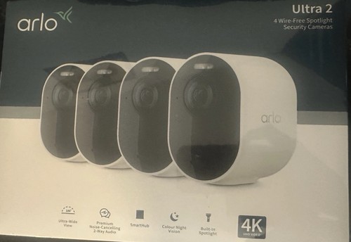 Arlo ultra pack of four - 4k,