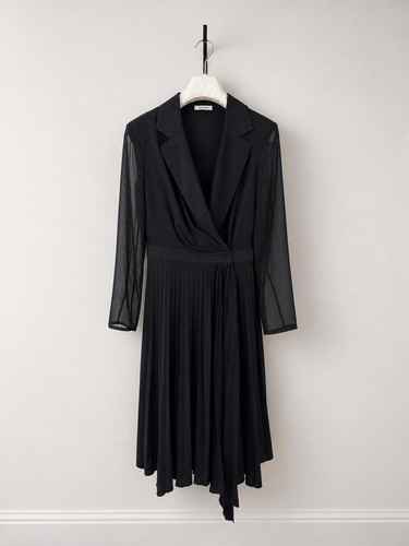 Sandro black pleated - sandro,
