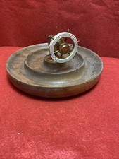 Vintage Ships Wheel  Brass Nut