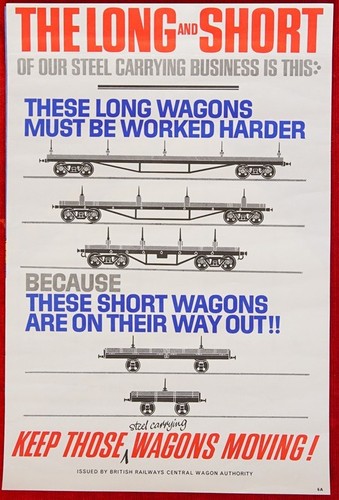 Steel freight wagons long - long, &