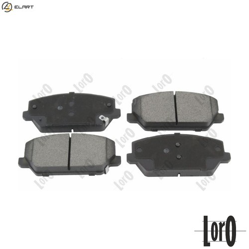 Brake pad set disc - disc,