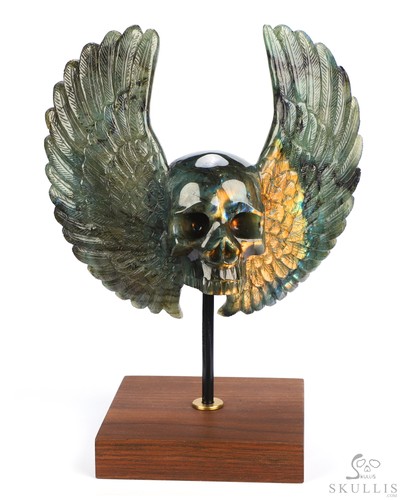 Labradorite hand carved - labradorite,