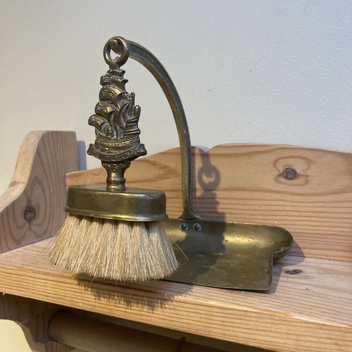 Vintage brass crumb tray - vintage,