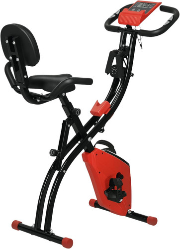 Folding exercise bike - 3-in-1,