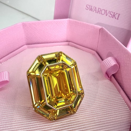 Swarovski ring lucent yellow - ring,